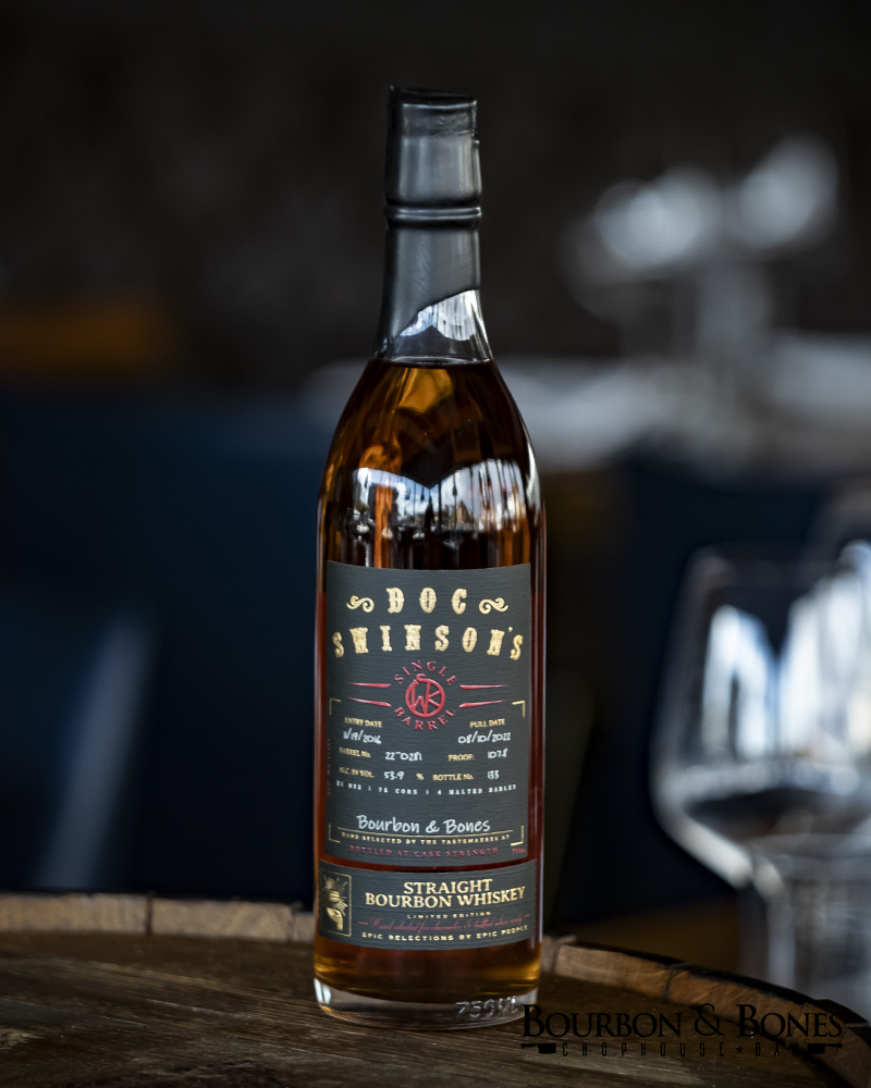 Doc Swinson's Straight Bourbon Private Barrel