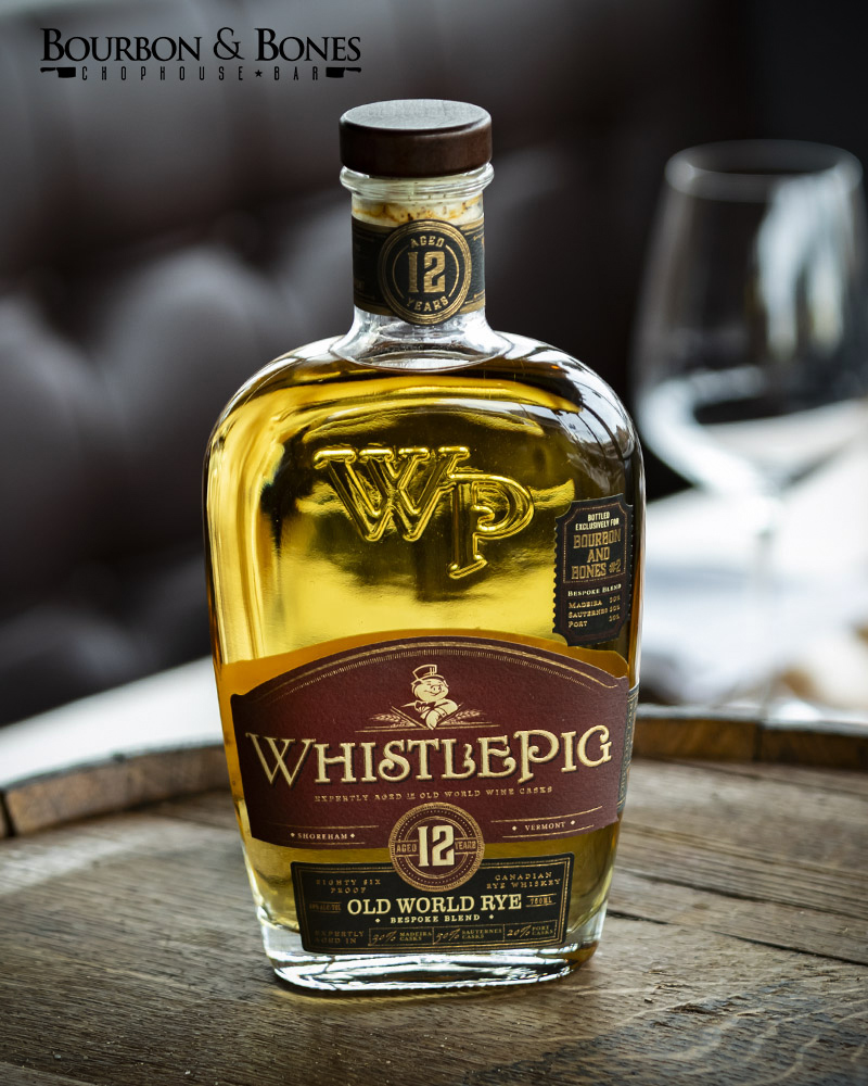 WhistlePig Old World Rye Bespoke 12 Year Barrel Select